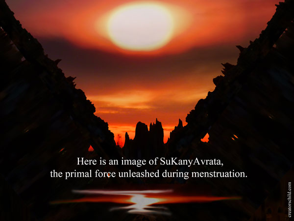 The Goddess Force behind Menstruation