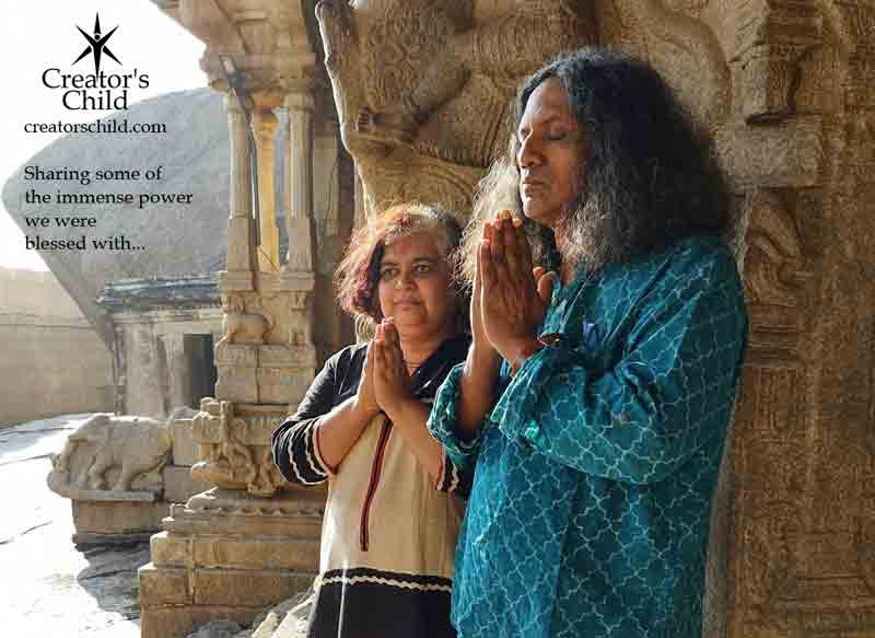 Blessing from Lepakshi