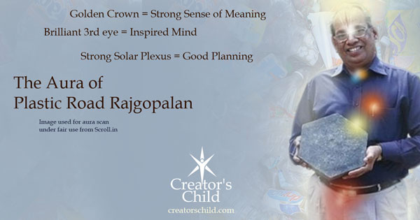 Aura of Rajgopalan inventor of plastic roads